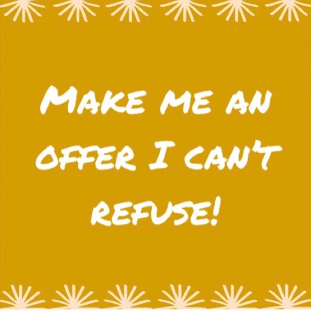 Make me an offer